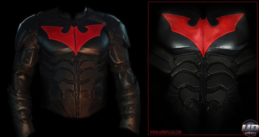 Batman Beyond Armoured Leather Jacket